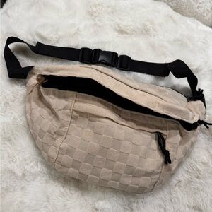 Beige Crossbody Bag